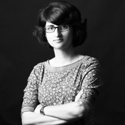 Afia Serena Nathaniel greyscale headshot