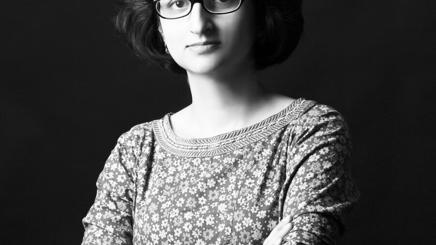 Afia Serena Nathaniel greyscale headshot